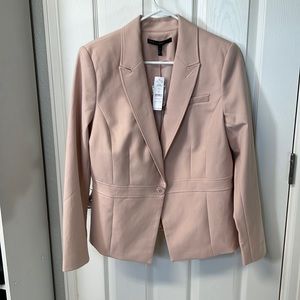 White house black market. Comfort stretch blazer size 14 color:cameo rose. NWT
